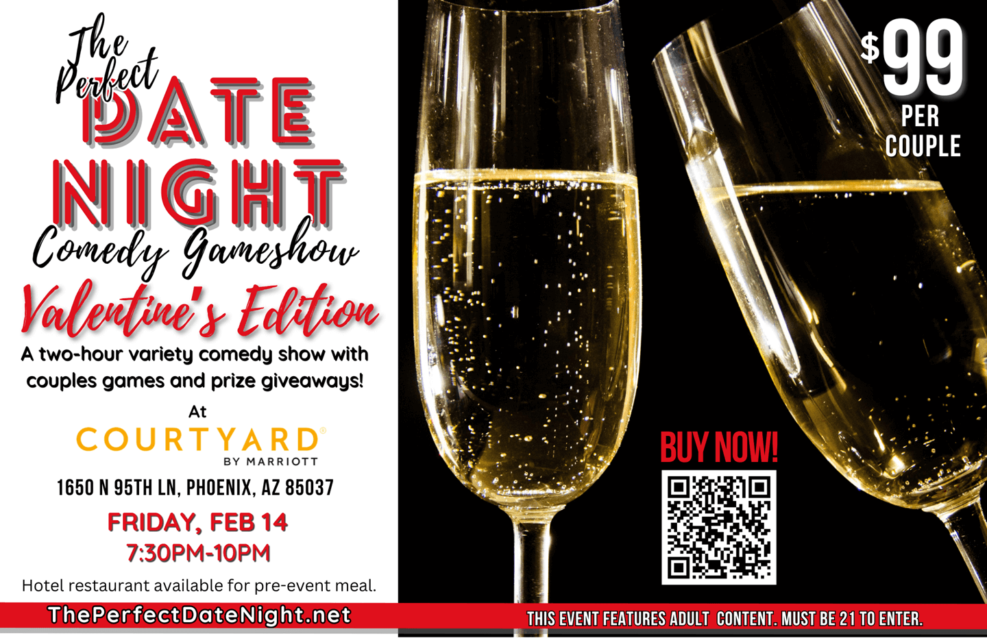 The Perfect Date Night Comedy Game Show - Valentine's Edition!